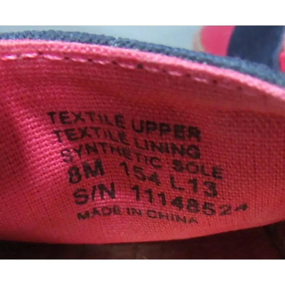 Tory Burch Beacher Espadrille Flats – Pink‎ Canvas Slip-On Shoes sz 8 $198